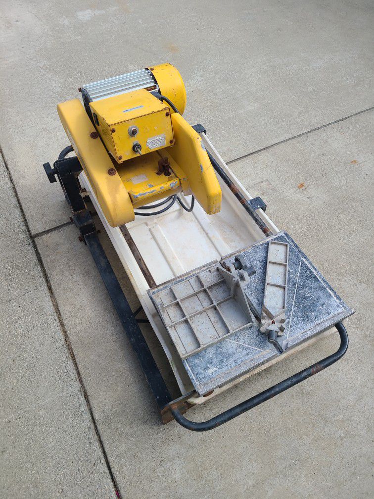 Professional  Tile Saw  10"   [  2 HP  ]  CLEAN