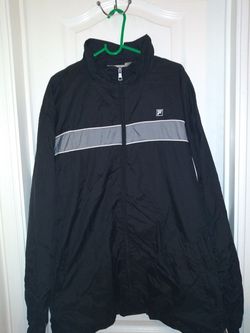 2 fila sweatsuits black and blue
