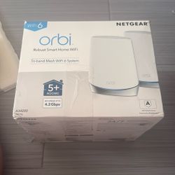 Orbi WiFi 6 Ax4200 