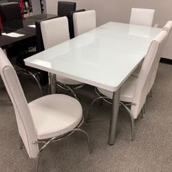 Brand New In The Box 📦 Dining Table With 6 Chairs - 