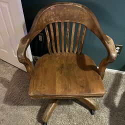 Office Chair (all wood)