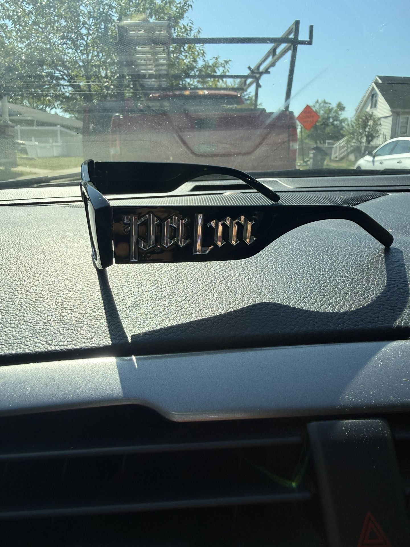 Palm Angels Black Sunglasses 