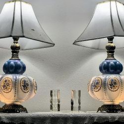 Porslain Vintage Lamps