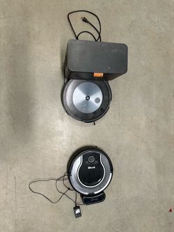 Lot of 3 robot vacuums and chargers for Refurb/Parts