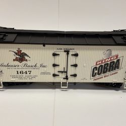 USA Trains G Scale King Cobra Reefer (road Number 1647)