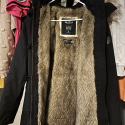 Faux Fur-Lined Parka 