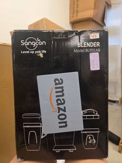 Sangcon 1000W Powerful Personal Smoothies Blender Frozen Fruit Ice Crushing