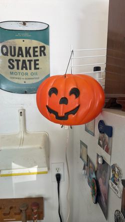 Vintage Halloween Jack-O-Lantern Blow Mold