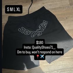 Black Spider Shorts