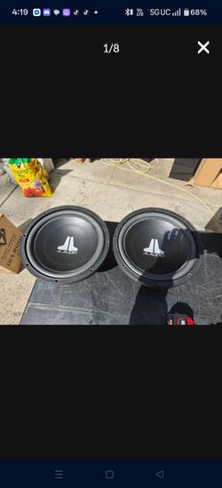 JL Audio 12w3v2 subwoofers
