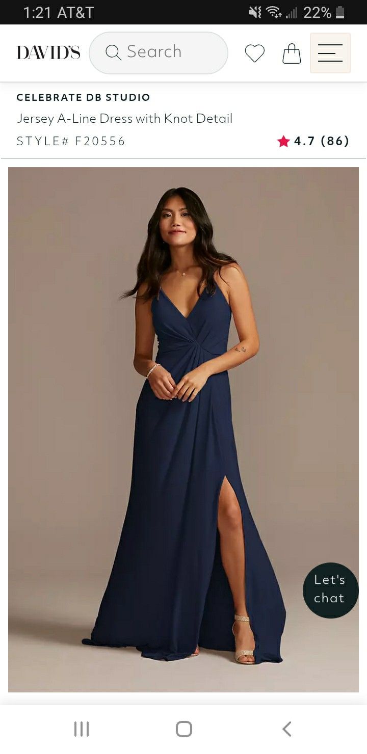 Navy Blue Dress