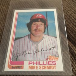 Baseball Card 1982 Topps Mike Schmidt 