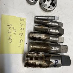 Pipe Thread Taps 1/8” To 1”