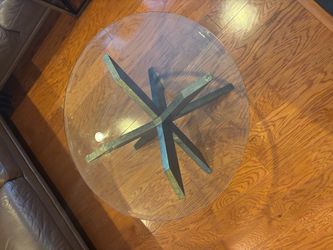 Gold Base Coffee Table