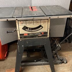 9” Craftsman Table Saw 