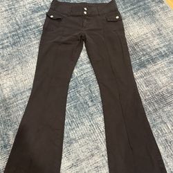 Brandy Mellville, Vintage Looking, Low Rise Black Jeans 