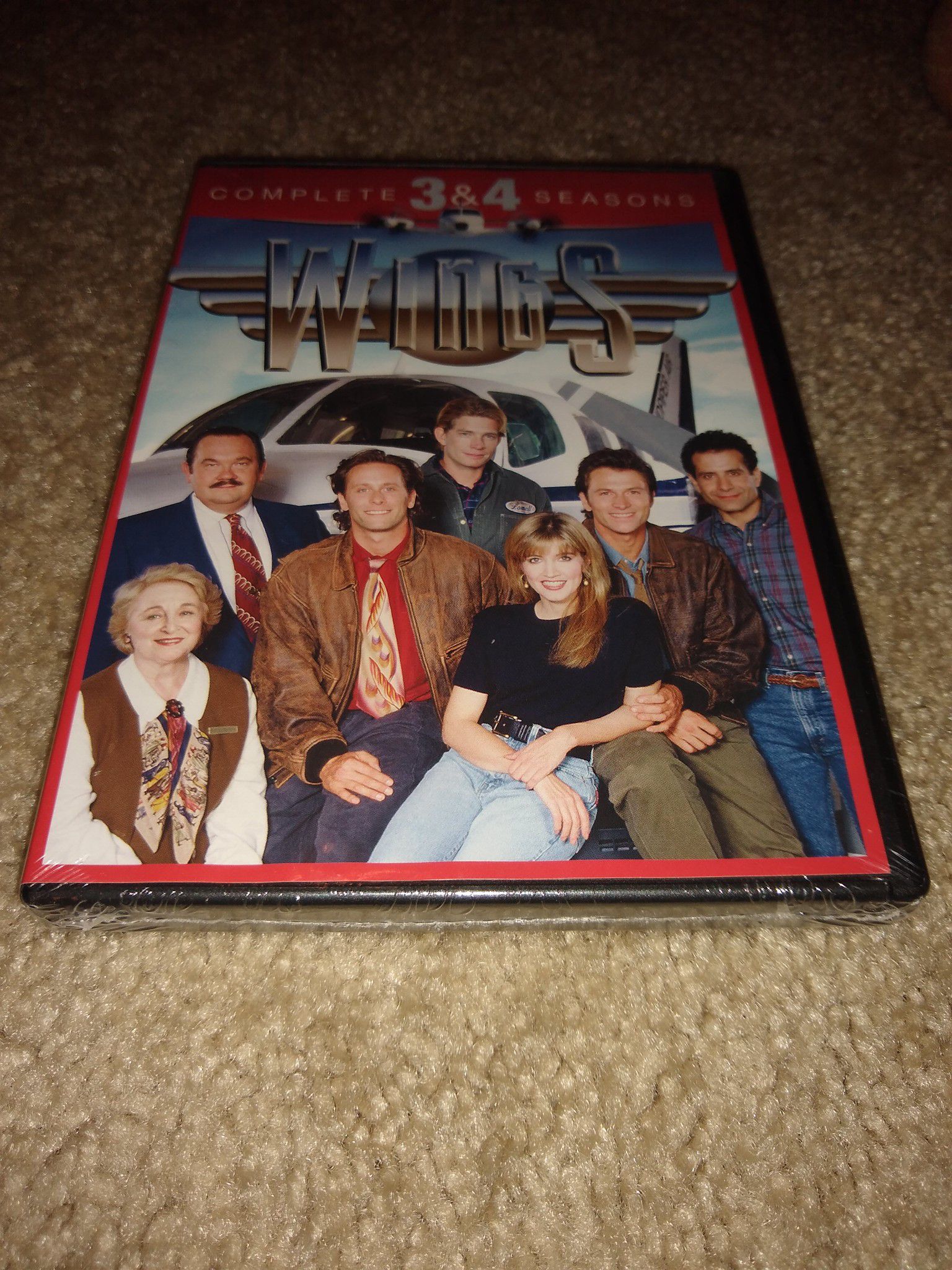 Wings: Complete Seasons 3 4 (DVD, 2014, 5-Disc Set). Condition is Brand New.