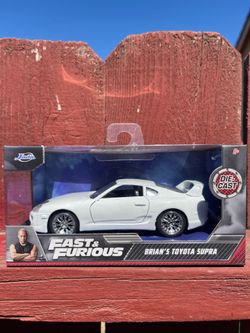 Jada Toys Fast & Furious Brian's Toyota Supra Die-Cast Car