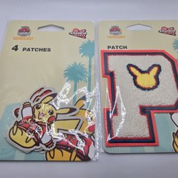 Pokemon Worlds 2025 Exclusive Patch and 4 Patch Set