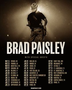 Brad Paisley Live Tour