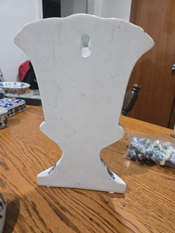 Asian Trumpet Wall Vase