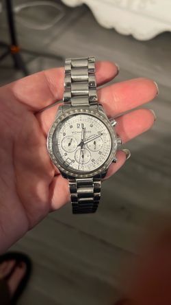 Michael Kors Silver Chronograph Watch
