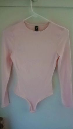 Windsor Light Pink Long Sleeve Bodysuit