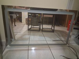Bathroom vanity mirror