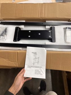 (Y-3-6)Motorized Ceiling TV Mount for 32-70 Flat & Curved TVs, 88 lbs Capacity, VESA 600x400, Black