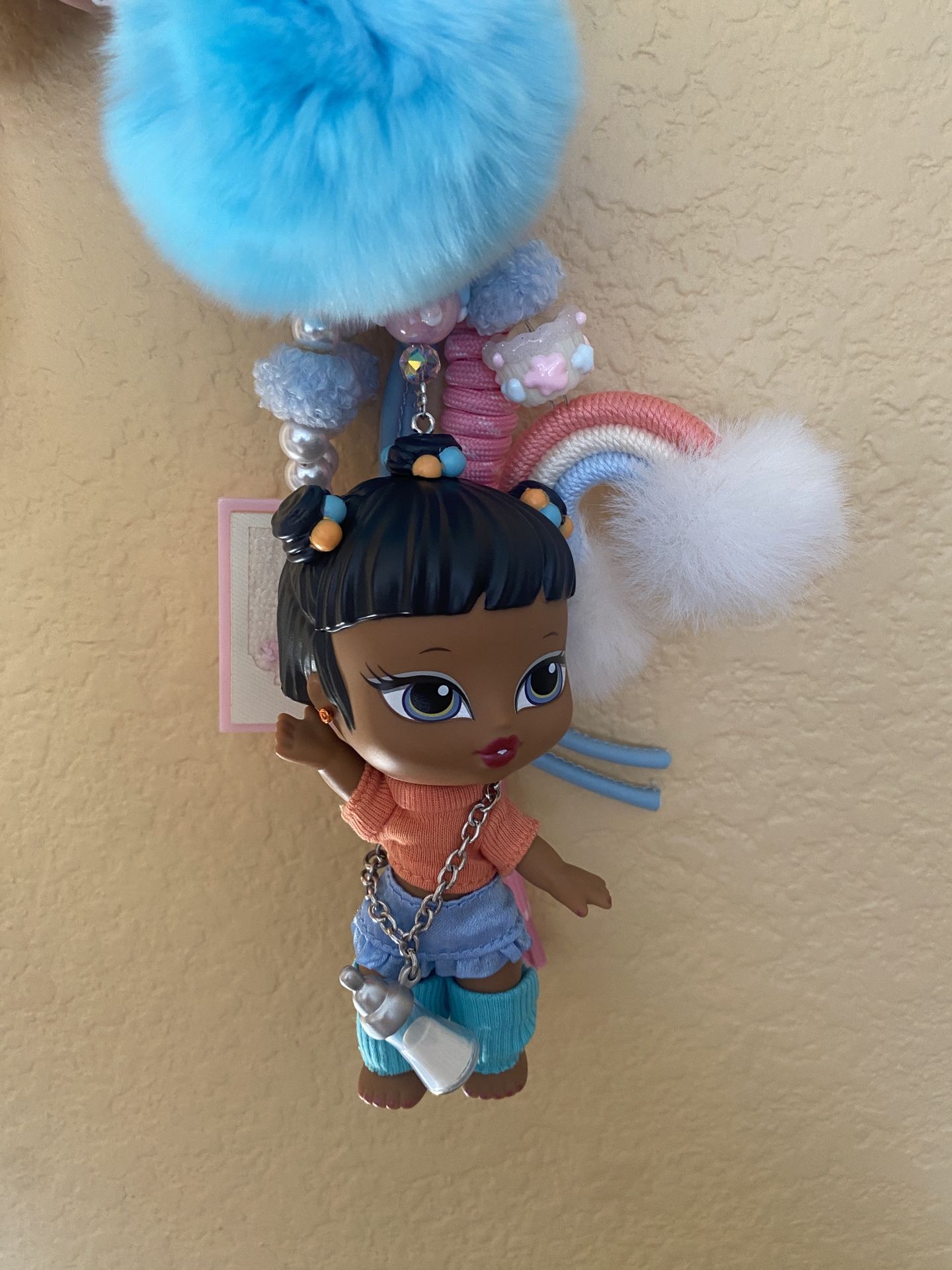 100% Authentic Bratz Babyz Keychain in Sasha Runway