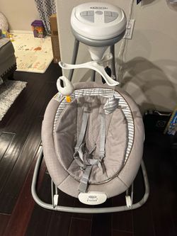 Graco DuetConnect LX Baby Swing & Portable Bouncer - Excellent Condition | Clean | Fully Working