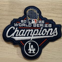 2025 World Series Dodger Patch