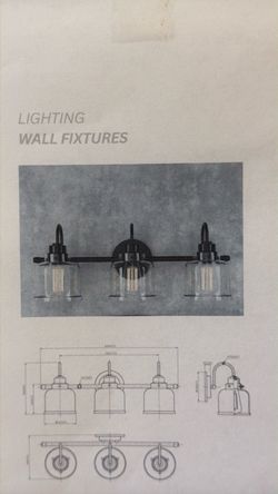 Vanity light still in box IKEA