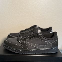 Size 9 jordan 1 low black phantoms