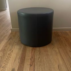 Aero Room And Board Leather Ottoman 