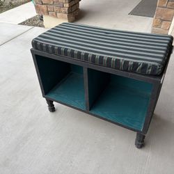 Entry/Mudroom/Hall Storage Bench Seat - Solid Wood