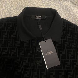 New Fendi Men Polo Shirt 