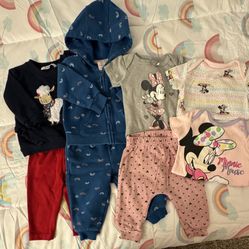8 Pieces 9 Months. Disney Baby. Carters. 