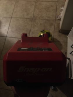 Snap on charger