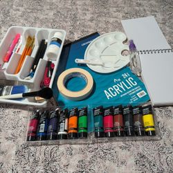 Art Set Of 20 items - Almost New- See Details