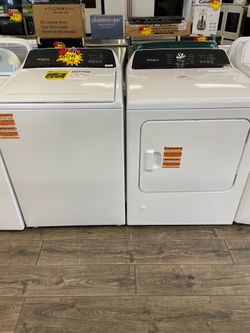 Whirpool Washer & Dryer Take It Home In Payments Please Read Description