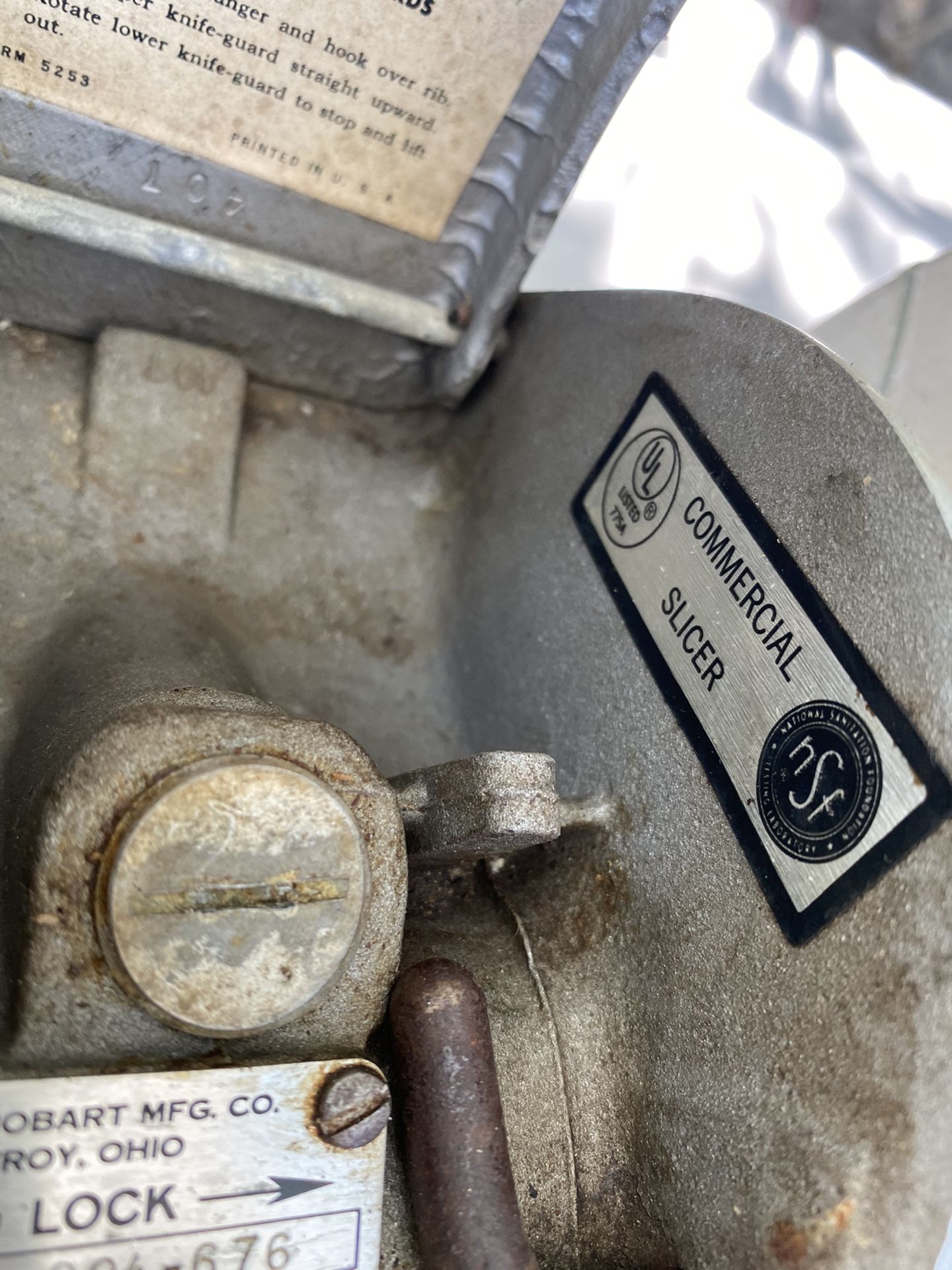 Old Hobart Professional Meat Slicer Model 410 for Sale in Spring Hill