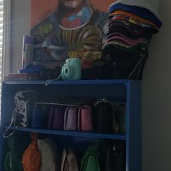 Bookshelf And Mirror 