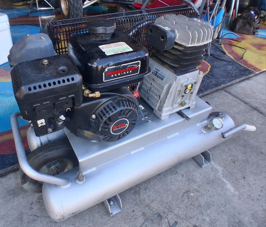 Gas Powered Air Compressor