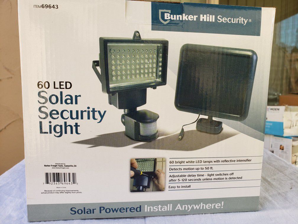Bunker Hill Security Solar Security Light