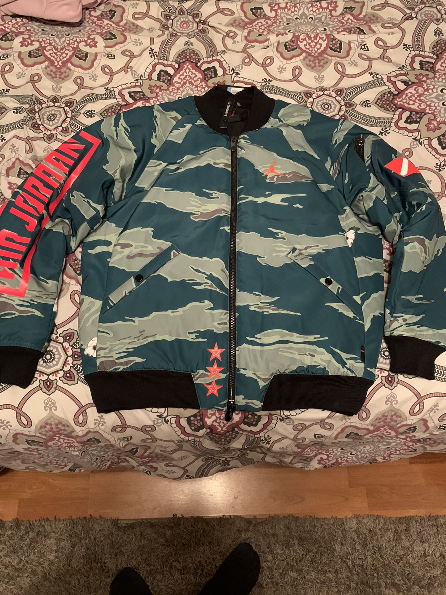 Jordan Bomber jacket “city of flights”