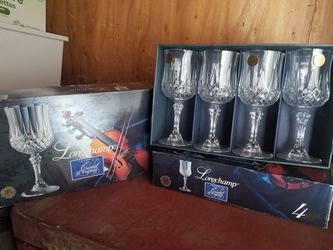 Genuine crystal glasses