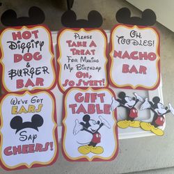 Mickey Mouse Party Decor