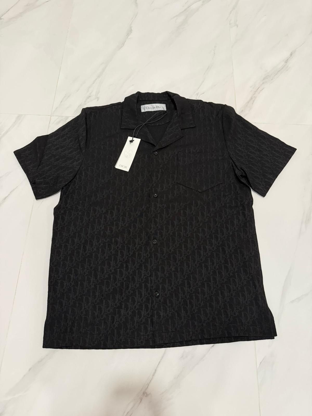 Dior Button Sleeve Shirt Silk Fabric Any Colors