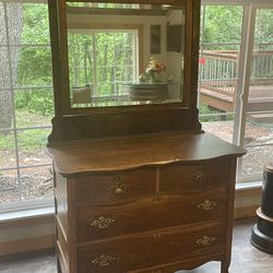 Antique Dresser Mirror